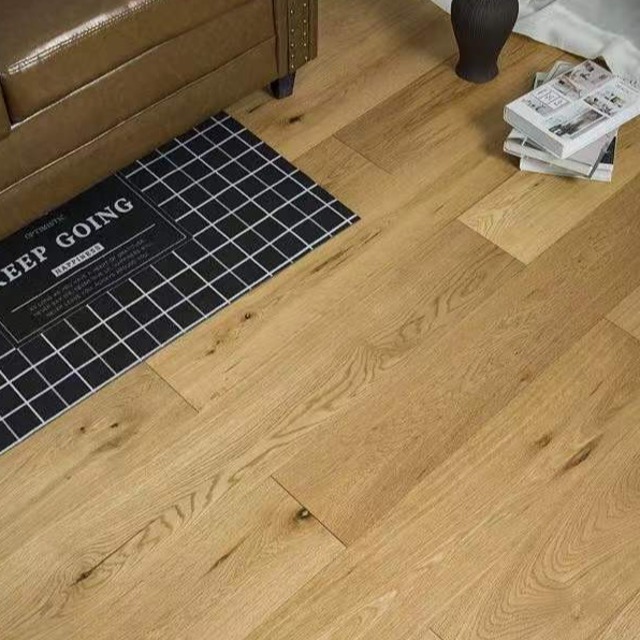 橡木实木地板K704-石墨烯发热地板-家庭地暖-加装电地暖